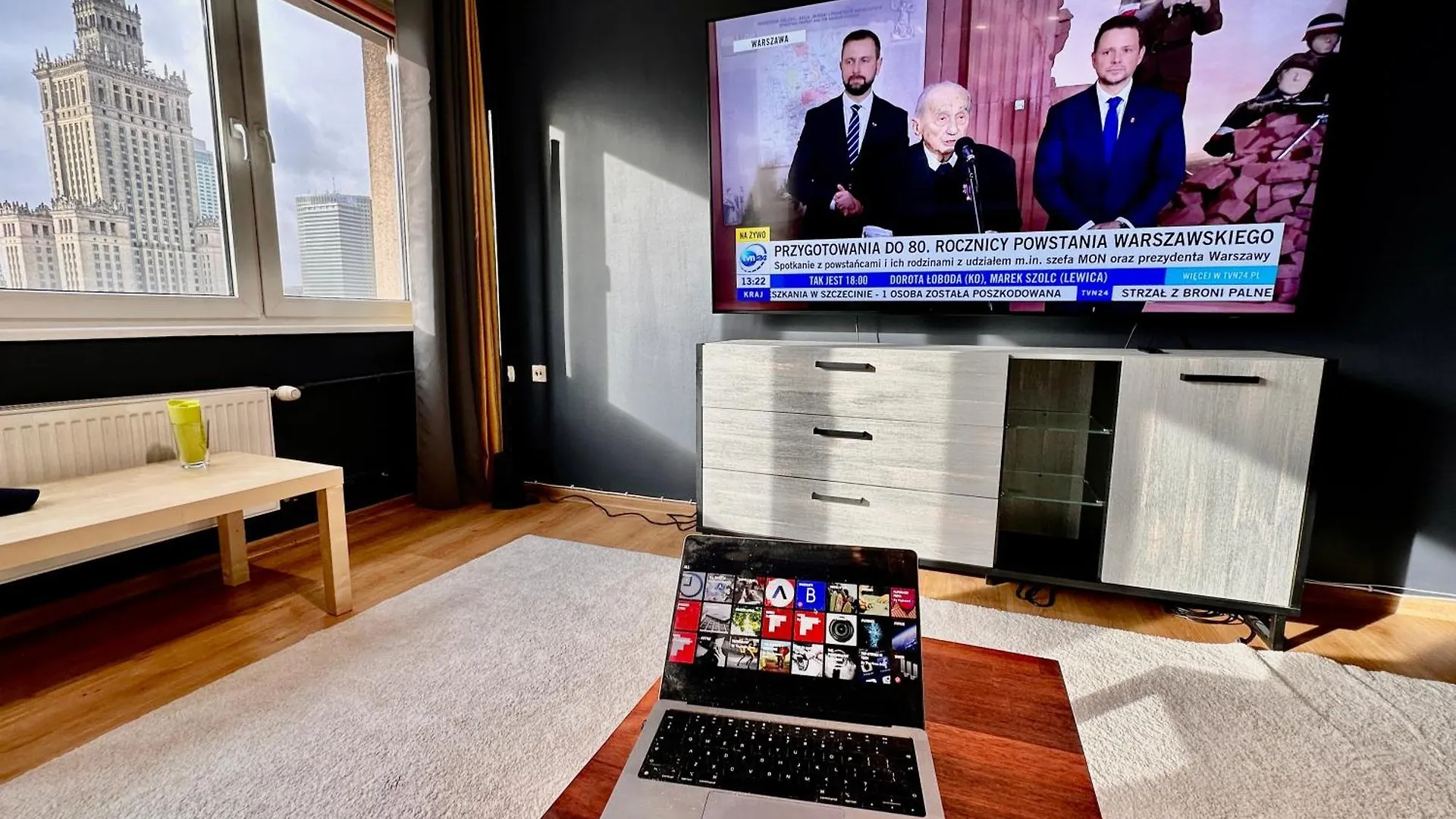 Apartmán View 3 Fast Wifi 1Gbs 85'Tv Amazontv Hbo Disney+ Varšava