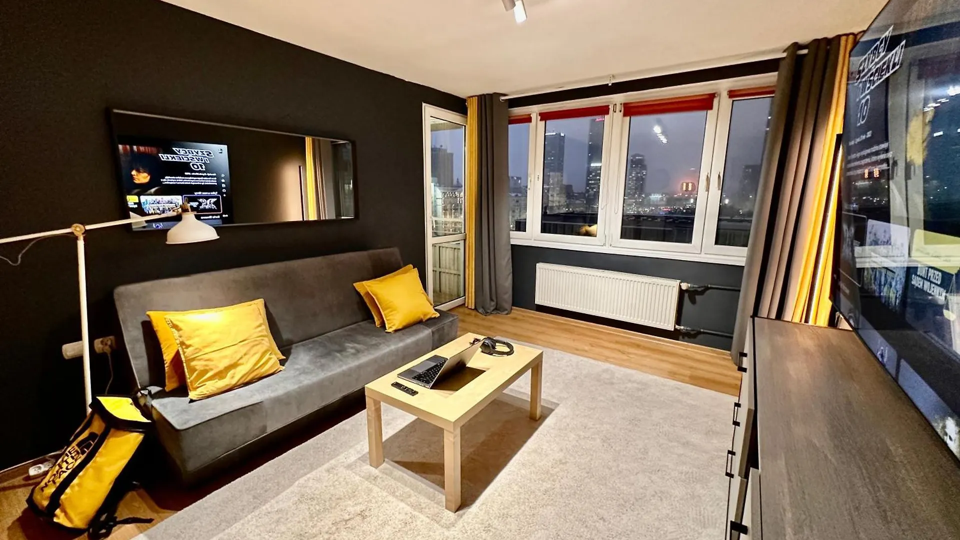 Apartamento View 3 Fast Wifi 1Gbs 85'Tv Amazontv Hbo Disney+ Varsóvia Polónia